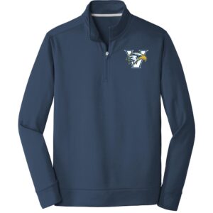 Embroidered-Veritas-Eagle Adult Quarter-Zip