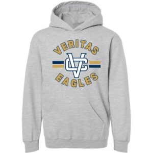 Veritas-Eagles VC-Logo Youth Hoddie-FC