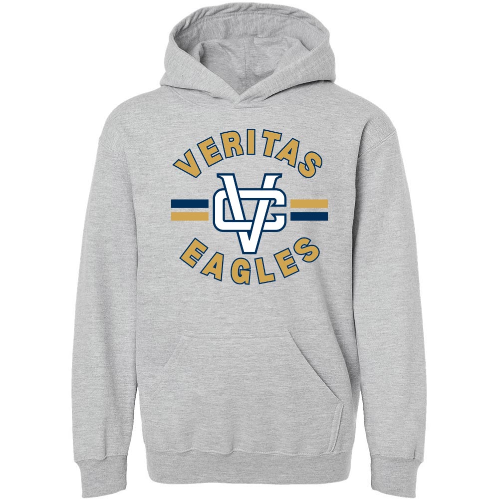 Veritas-Eagles VC-Logo Youth Hoddie-FC